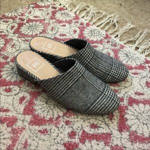 Gap Houndstooth Mules